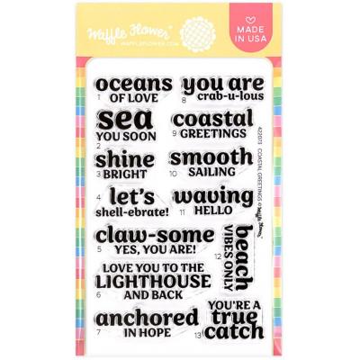 Waffle Flower Stempel - Coastal Greetings